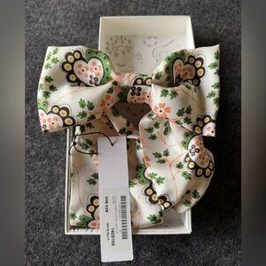 Shrimps UK Silk Twill Hair Bow Barrette